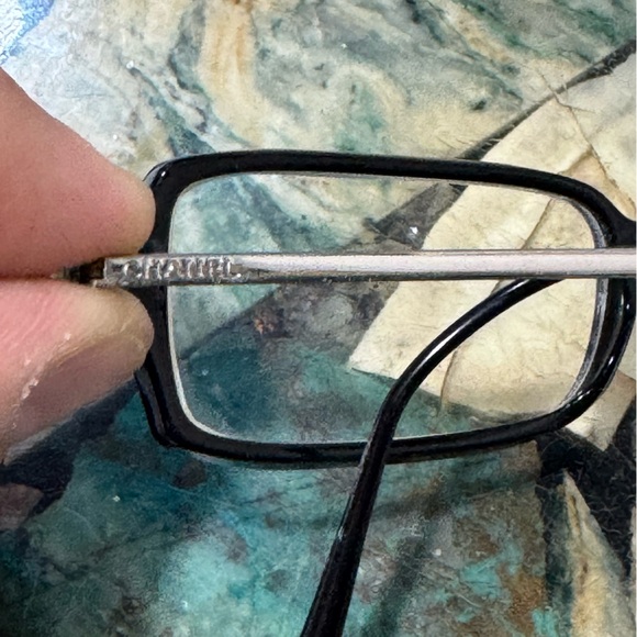 Chanel Y2K Vintage Office Siren Square Eyeglasses - Picture 5 of 9